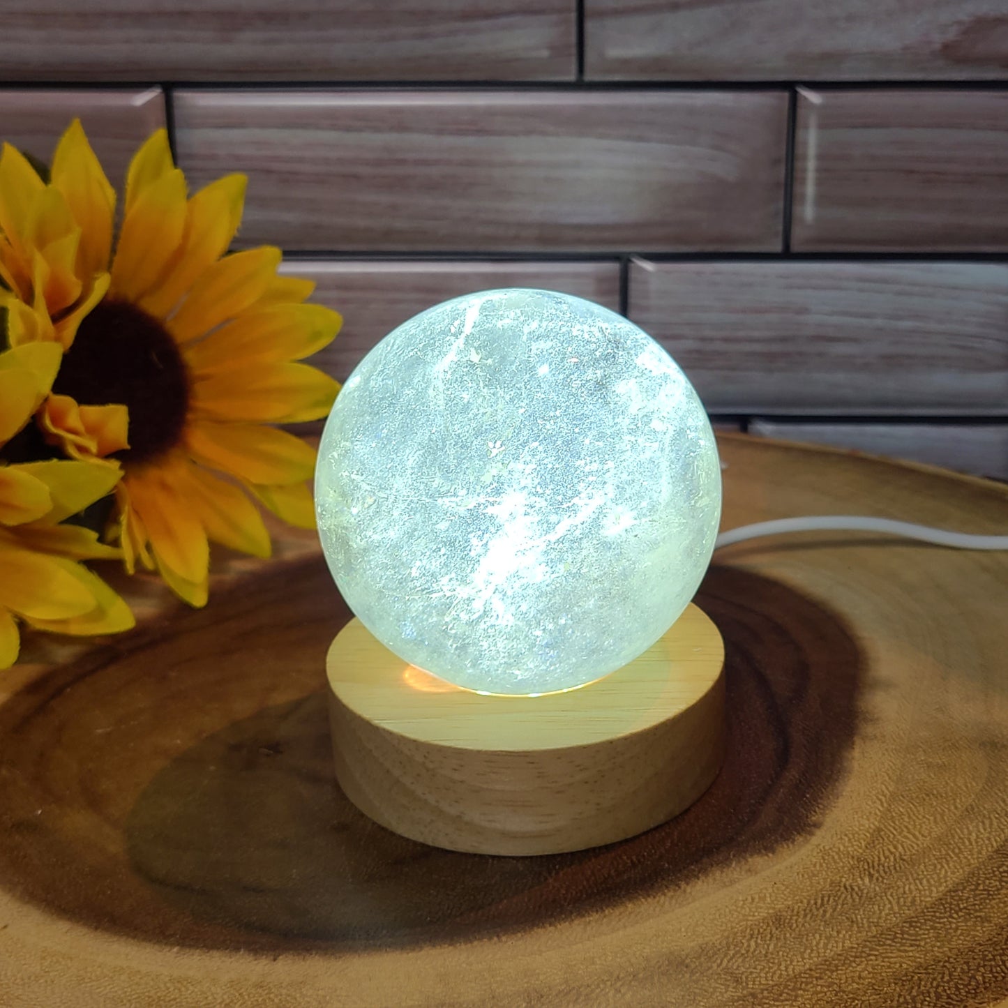 USB Lighted Sphere Base