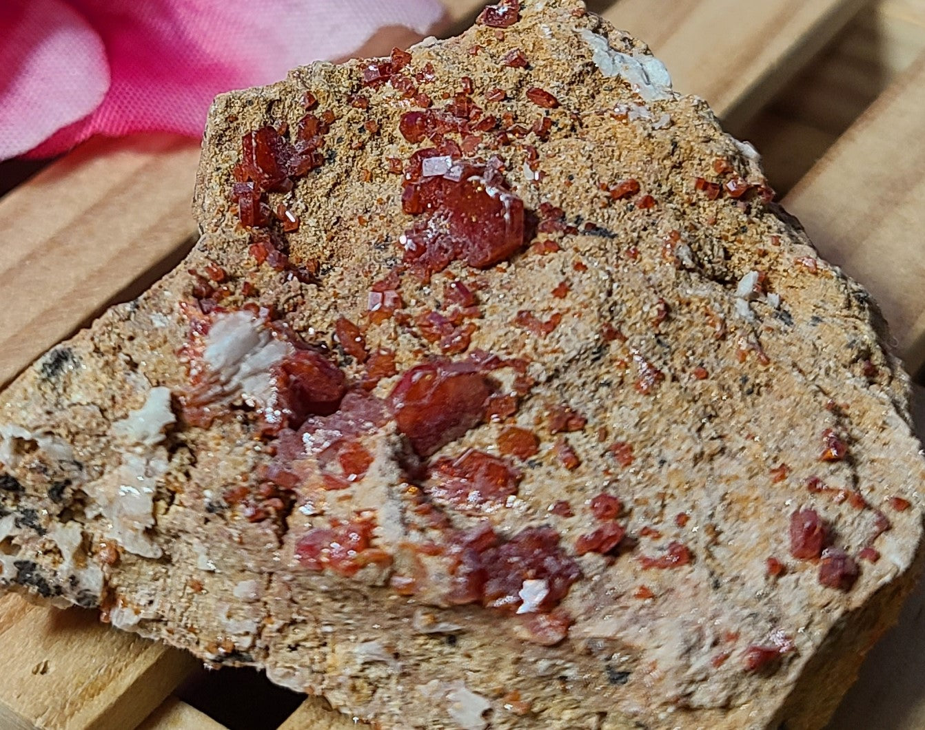 Vanadinite Specimens - For Action and Flow