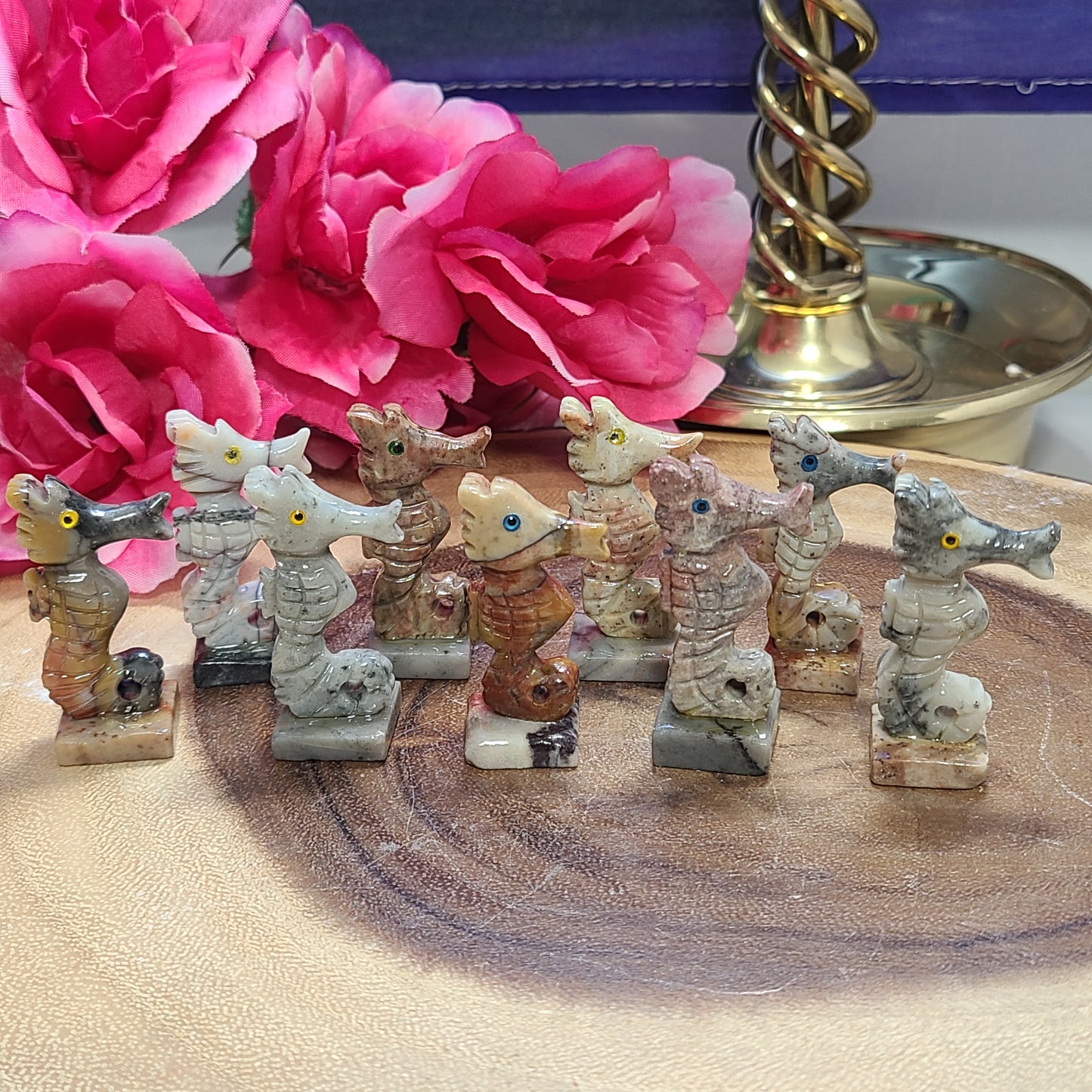 Premium Carved Peruvian Soapstone Animals