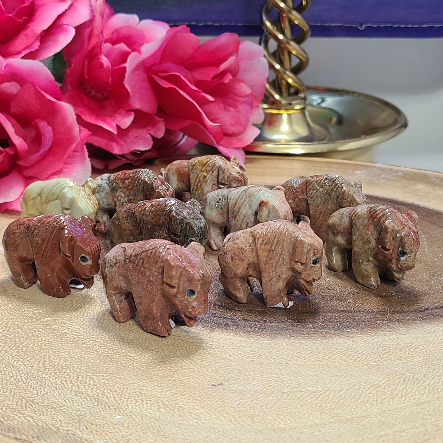 Premium Carved Peruvian Soapstone Animals