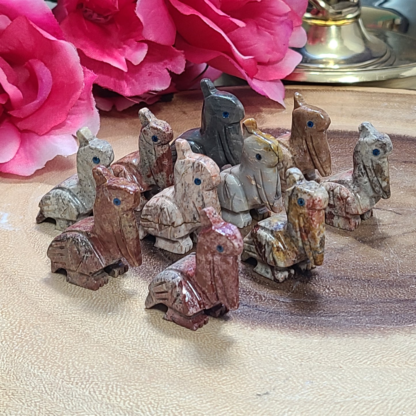 Premium Carved Peruvian Soapstone Animals