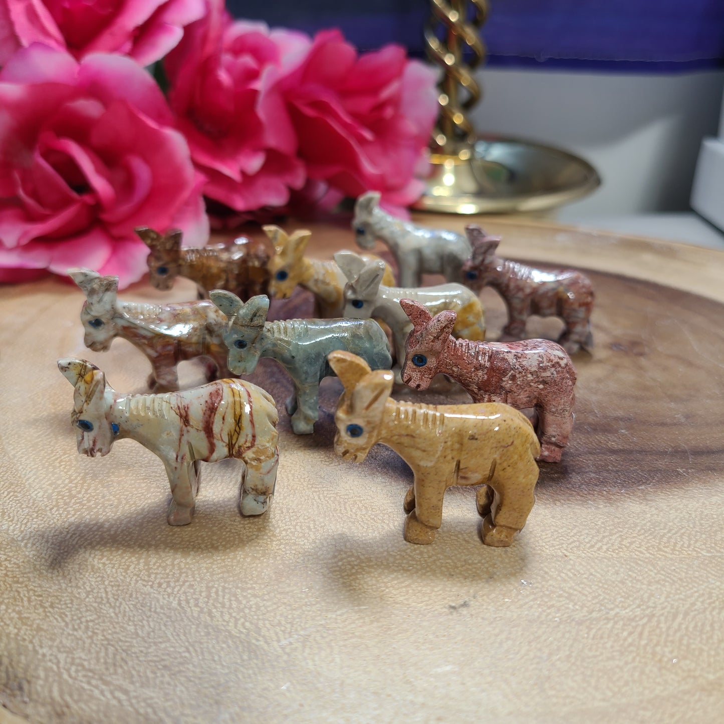 Premium Carved Peruvian Soapstone Animals