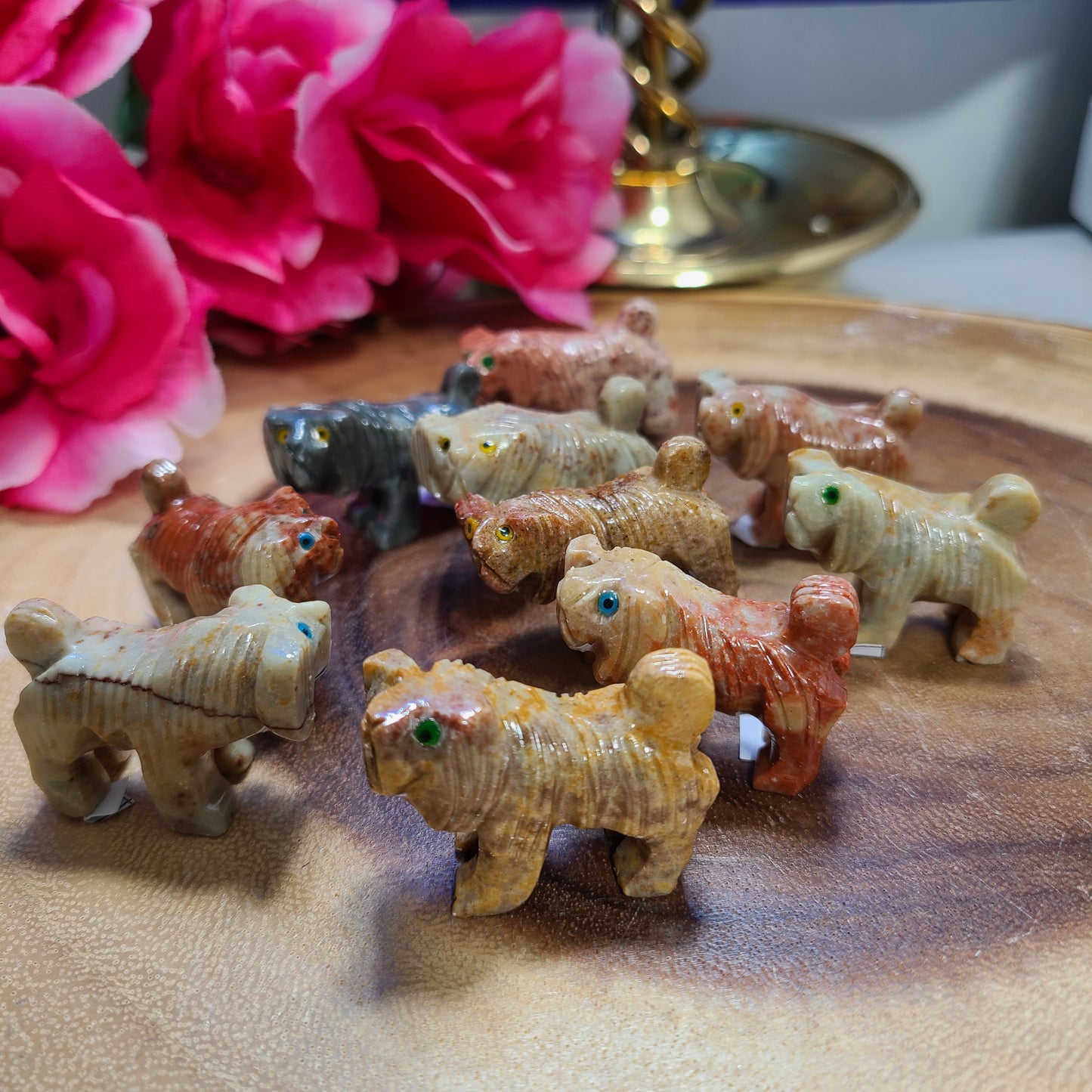 Premium Carved Peruvian Soapstone Animals