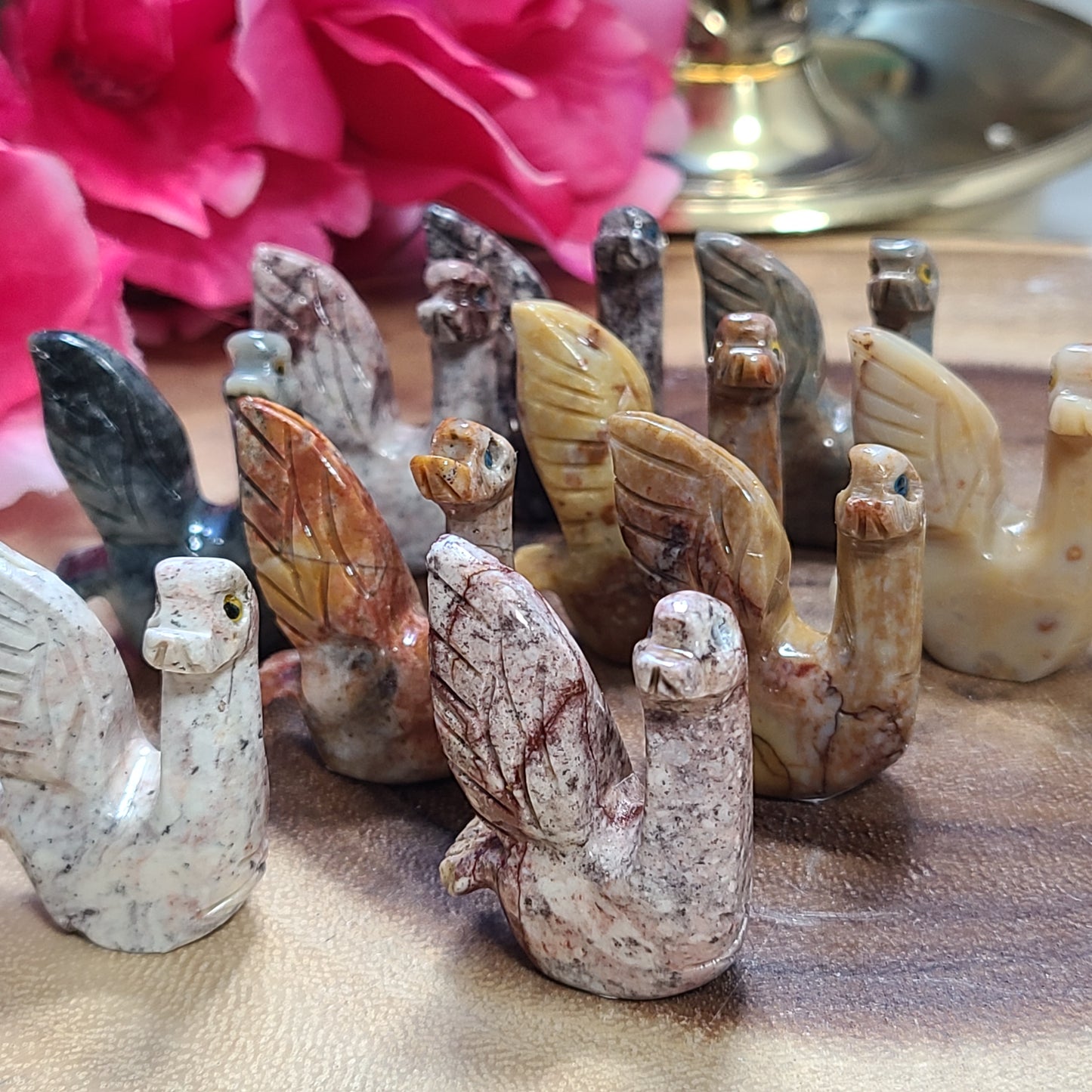 Premium Carved Peruvian Soapstone Animals