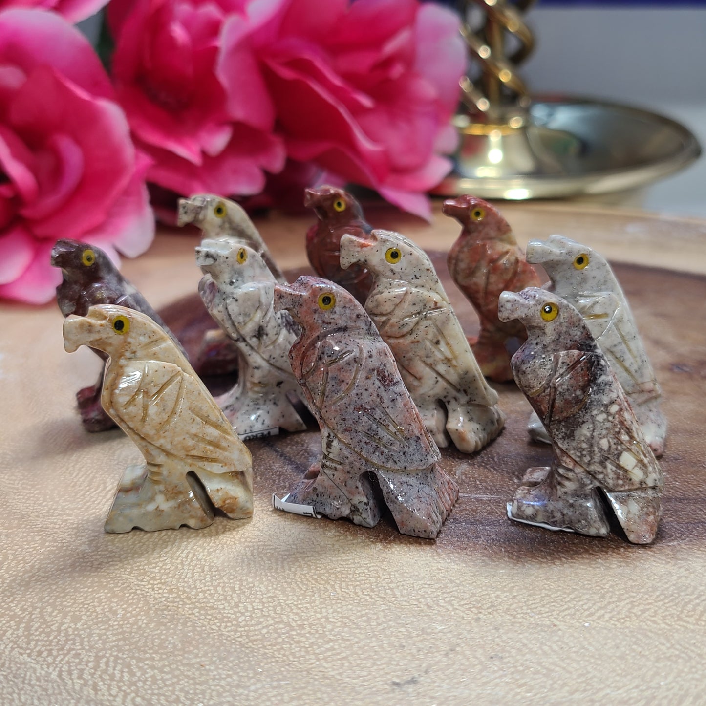 Premium Carved Peruvian Soapstone Animals