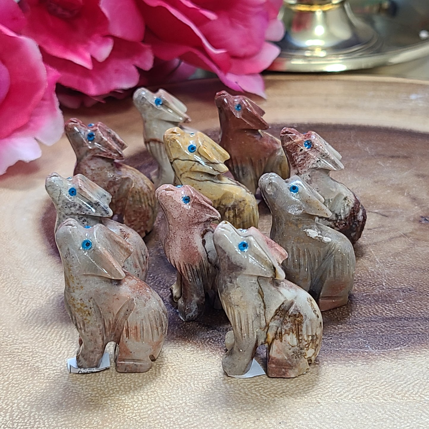 Premium Carved Peruvian Soapstone Animals