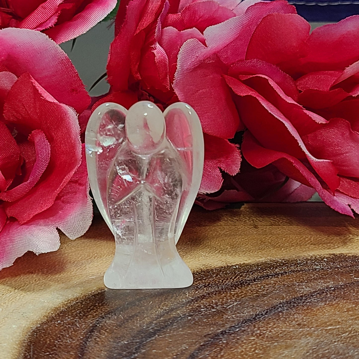 1.5" Carved Gemstone Angels