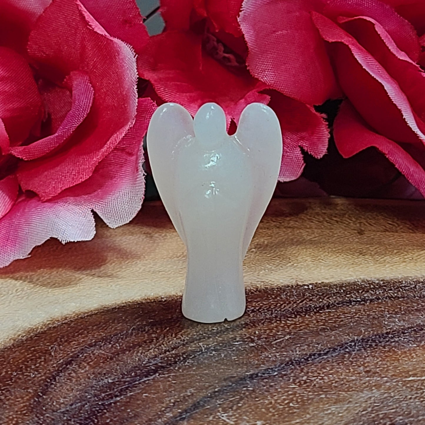 1.5" Carved Gemstone Angels