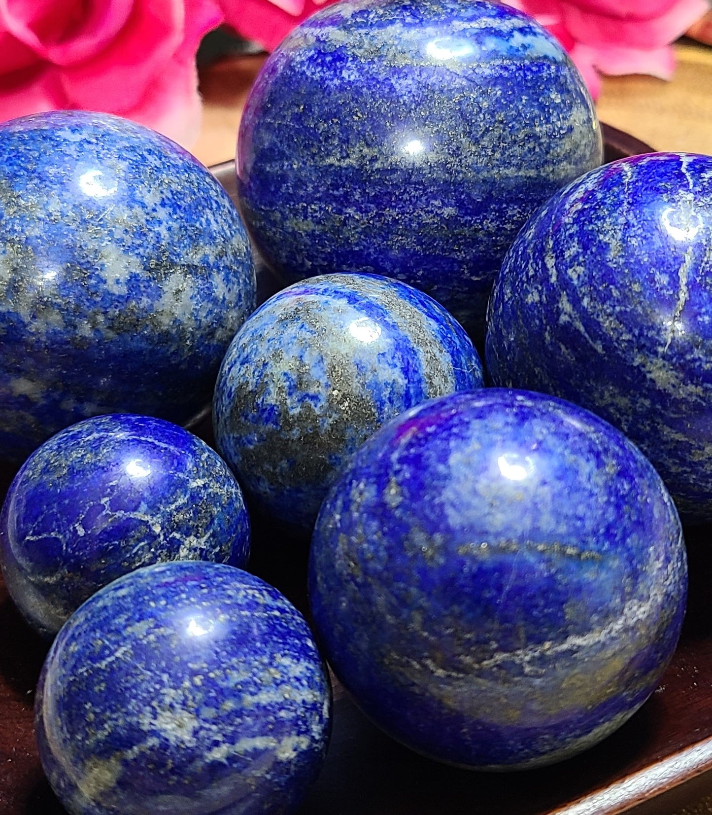 Lapis Lazuli Spheres