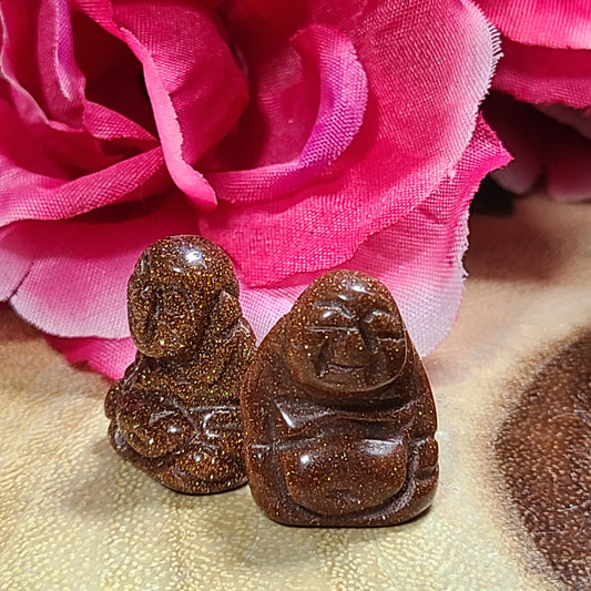 Carved Happy Buddhas