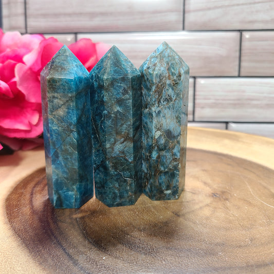 Blue Apatite Towers