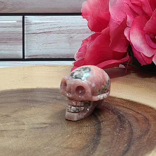 AA Grade Rhodochrosite Skulls