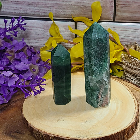 Green Lepidocrocite Towers