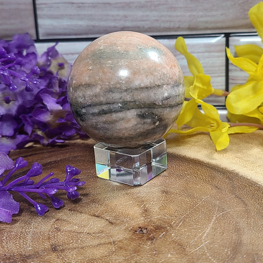 Peach Jasper Spheres