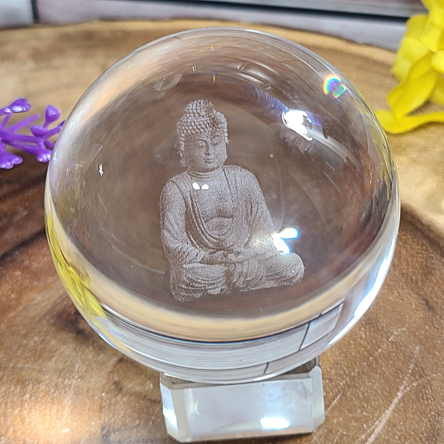 Buddha Spheres  - with Matching Stand and Gift Box