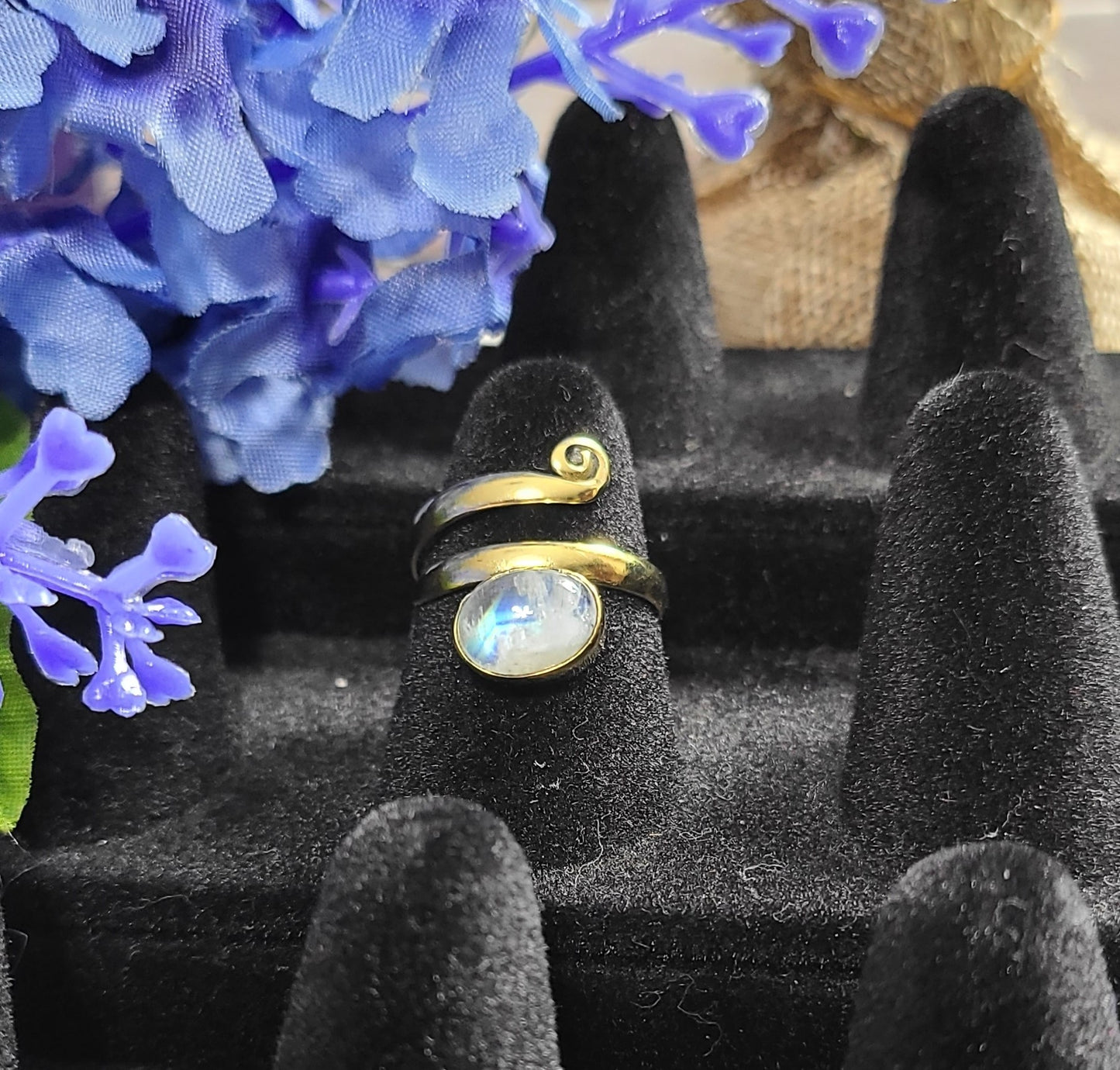 Adjustable Gemstone Wrap Rings - Many to choose from!