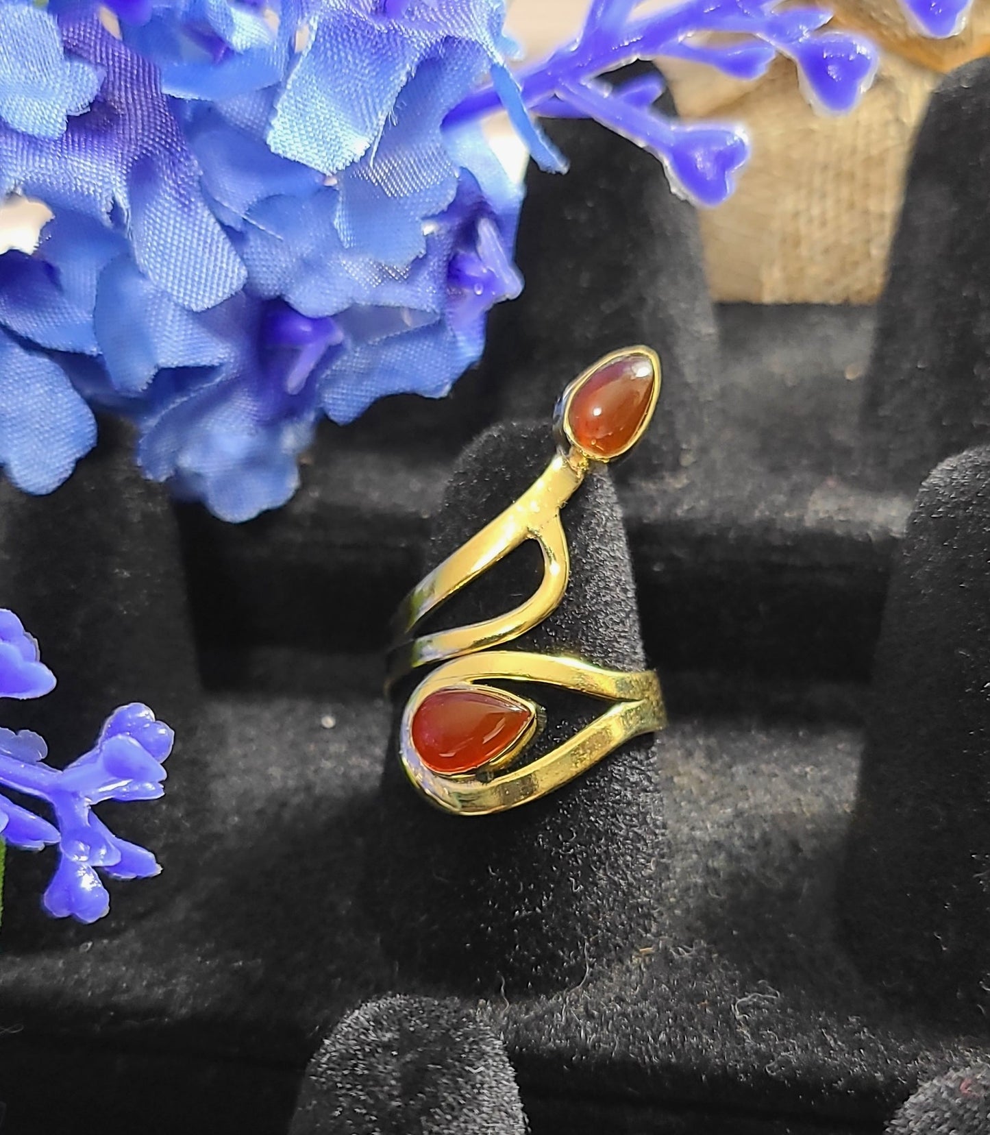 Adjustable Gemstone Wrap Rings - Many to choose from!