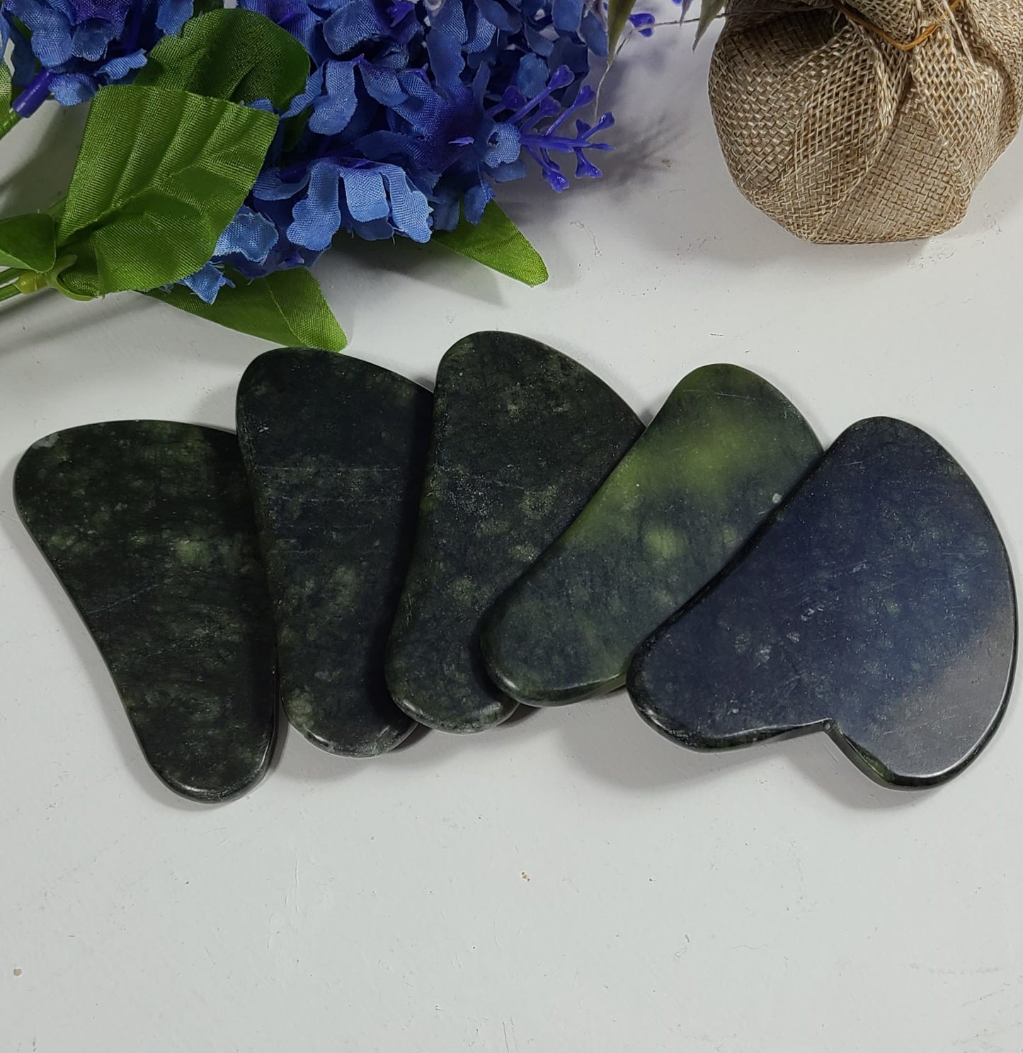 High Quality Carved Jade Gua Sha Stone