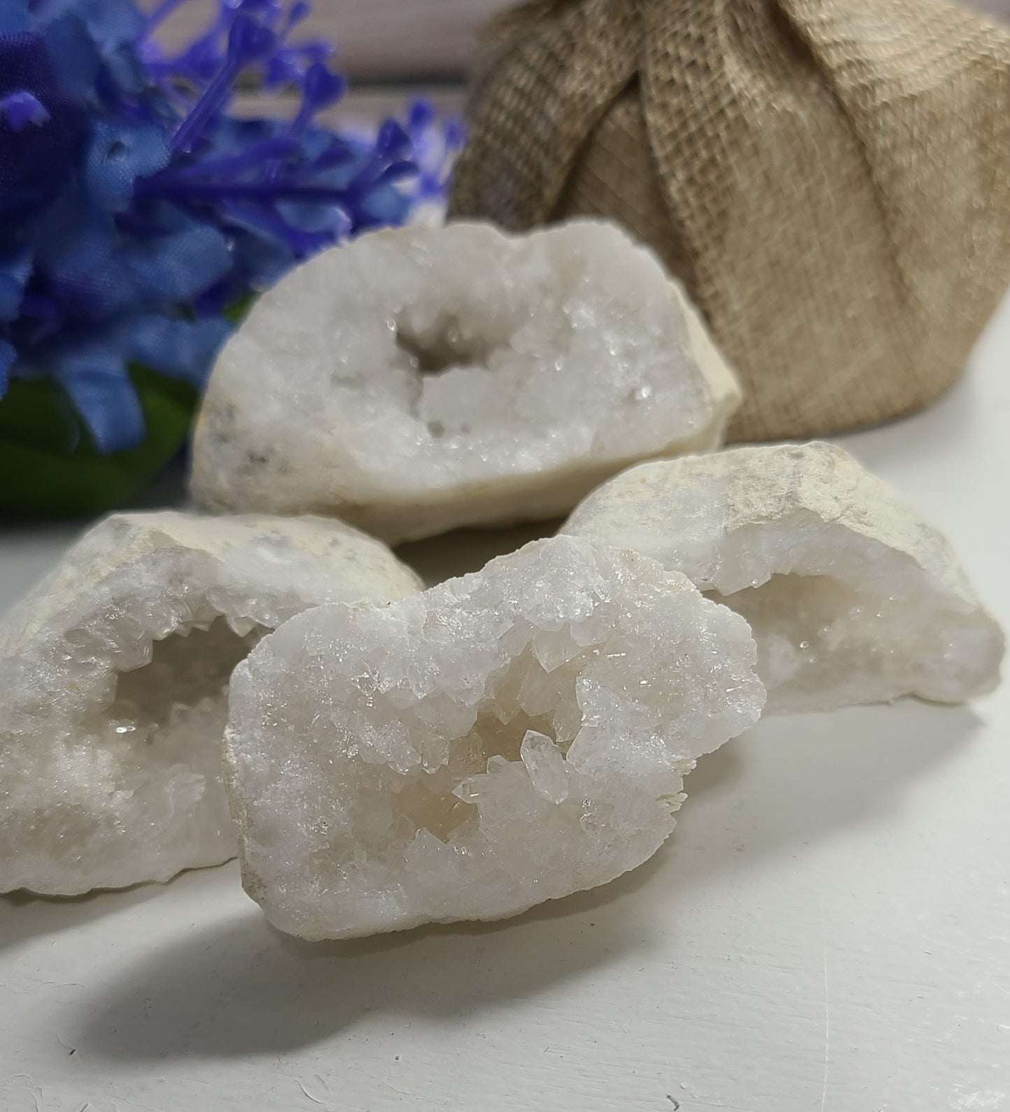 Quartz Cluster Geode Specimens