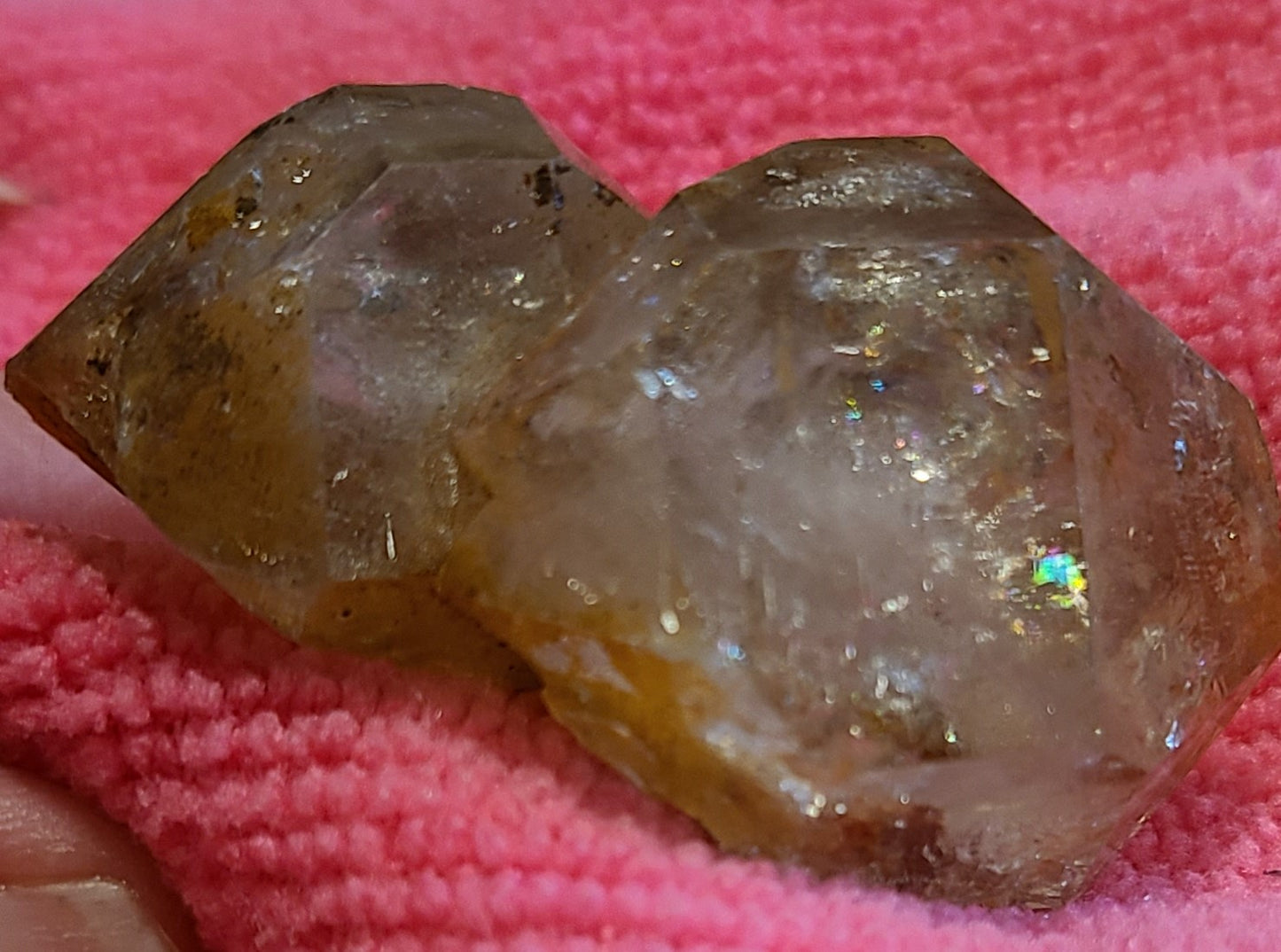 Extremely Rare Huge Herkimer Diamond Cluster