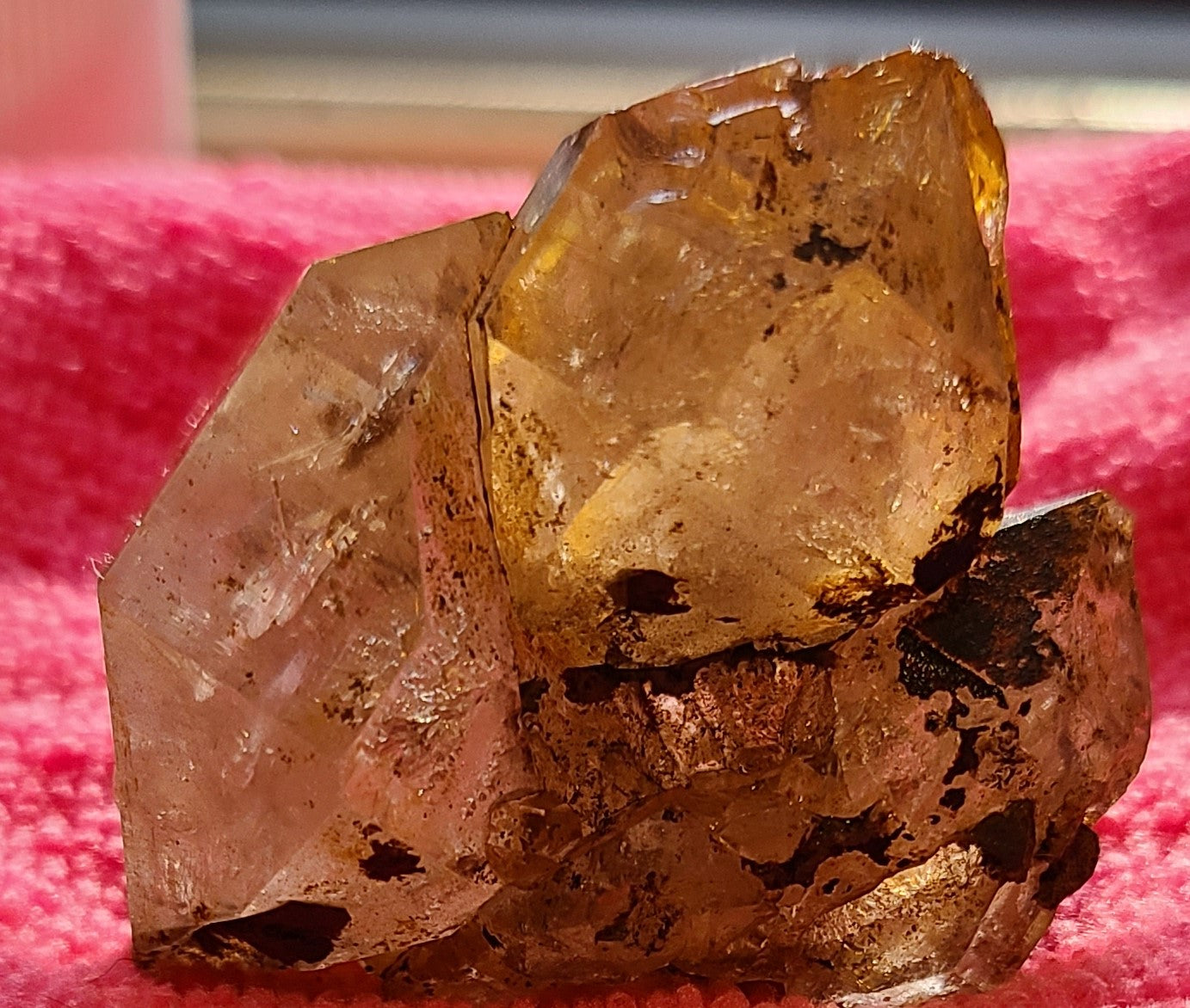 Extremely Rare Huge Herkimer Diamond Cluster