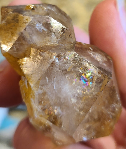 Extremely Rare Huge Herkimer Diamond Cluster