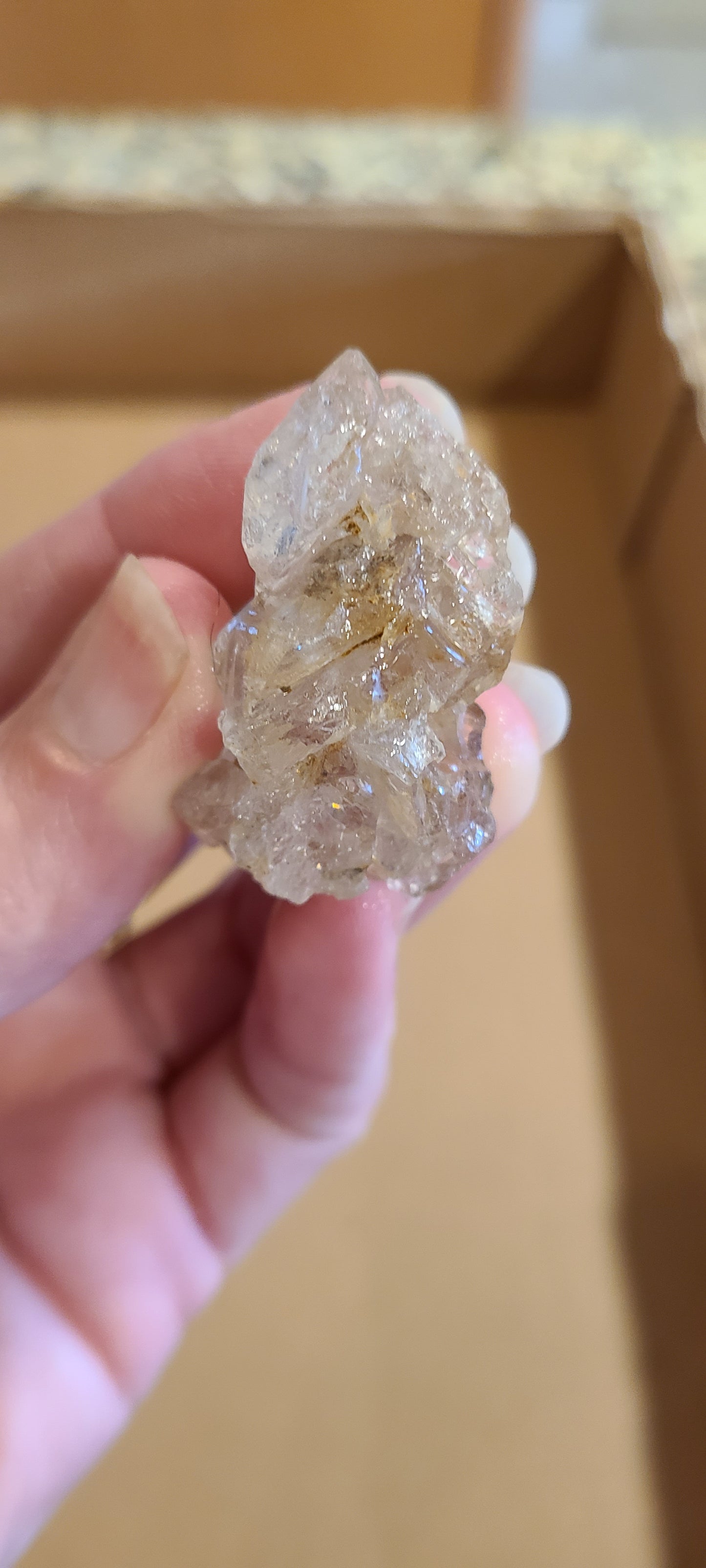 Extremely Rare Himalayan Smoky Nirvana Quartz