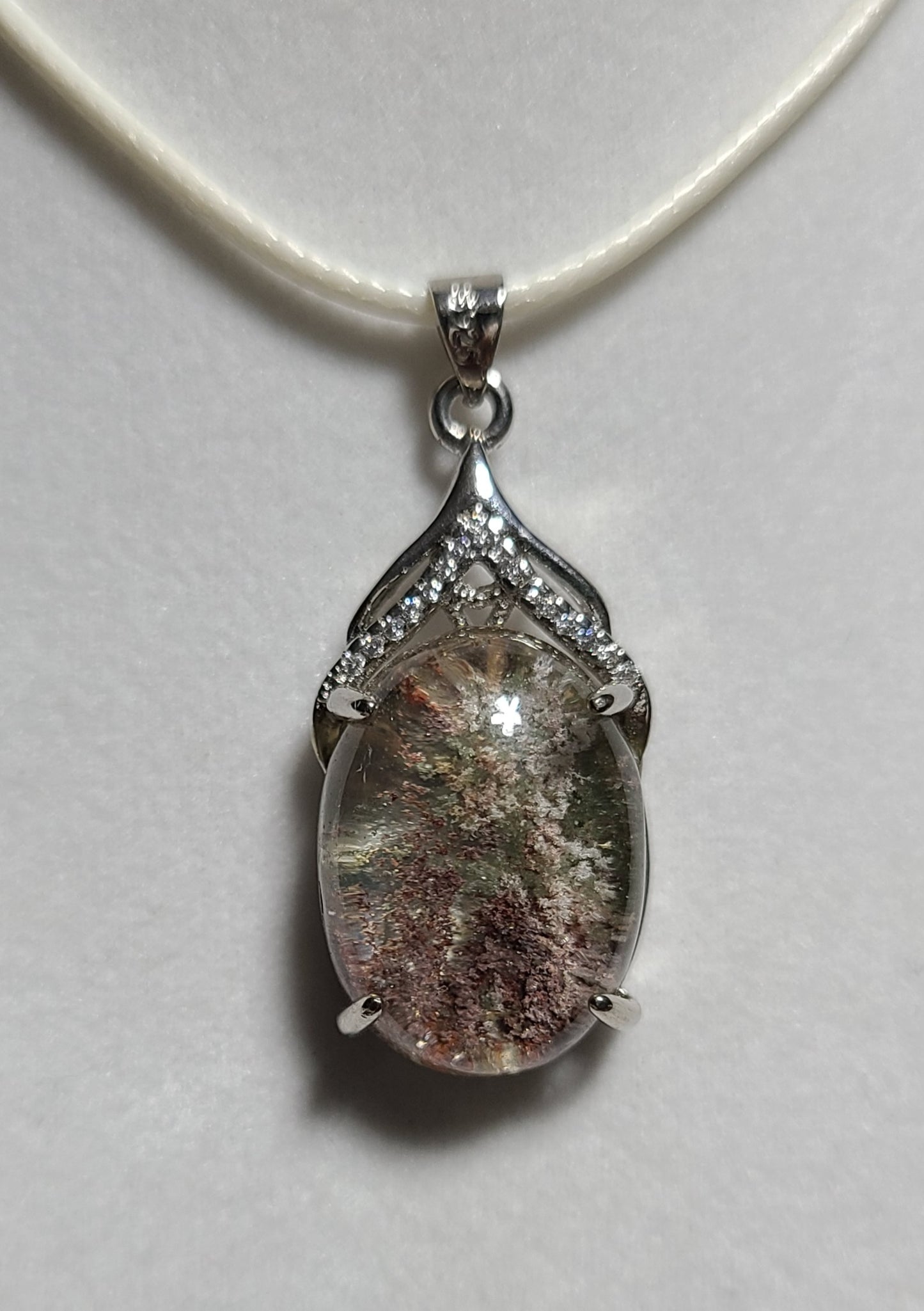 Scenic Quartz / Lodolite / Garden Quartz Necklaces - Manifestation & Connection