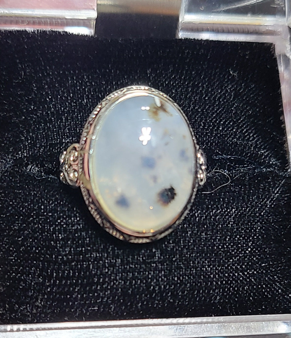 Dendritic Agate - 925 Sterling Silver Rings