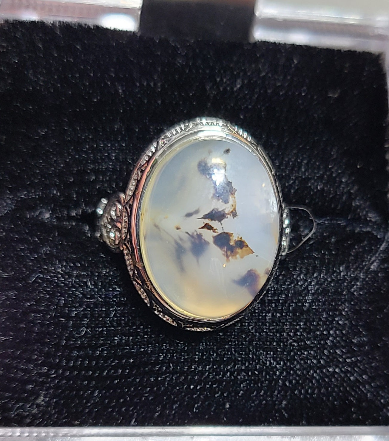 Dendritic Agate - 925 Sterling Silver Rings