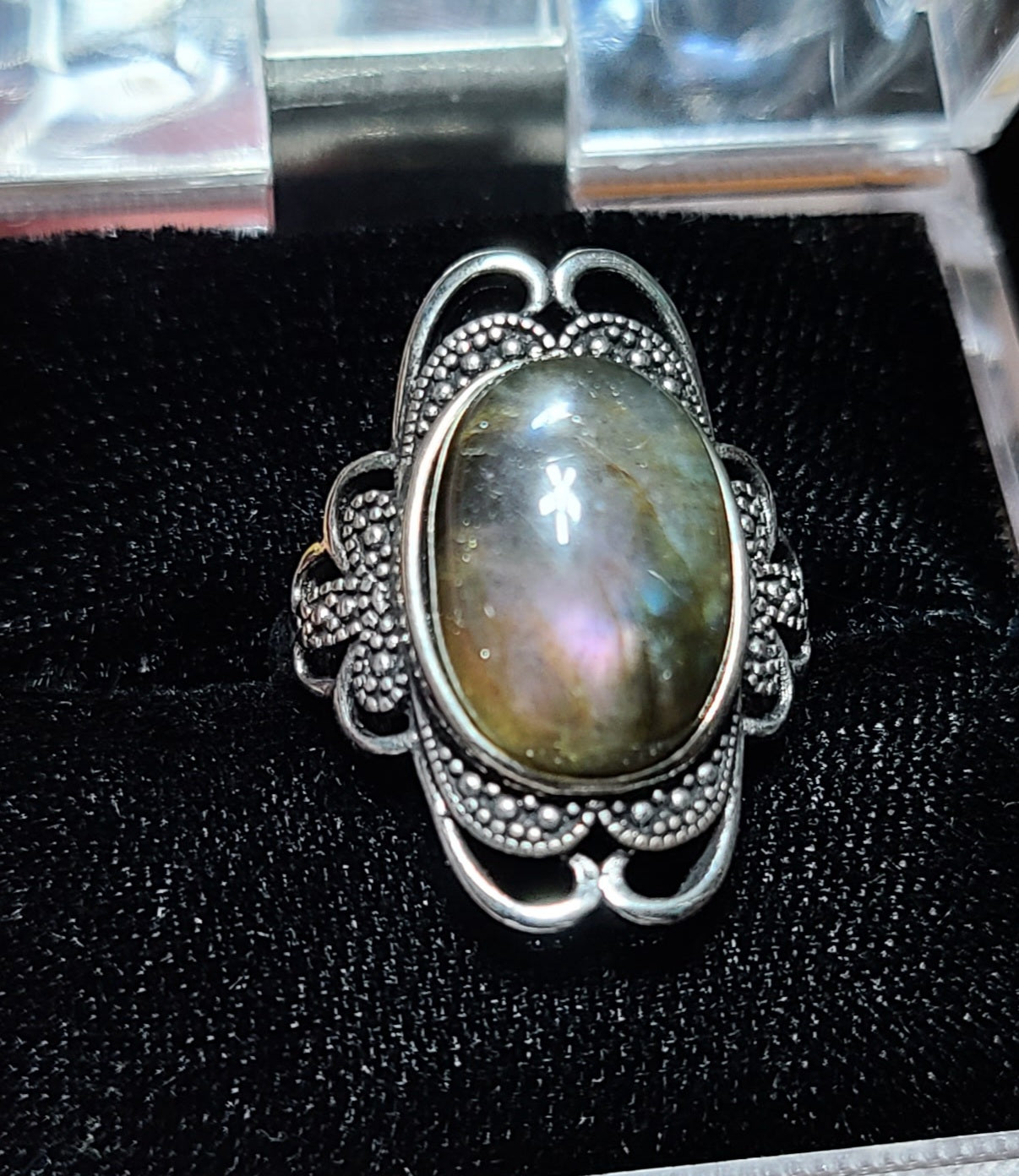 Flashy Labradorite - 925 Sterling Silver Rings