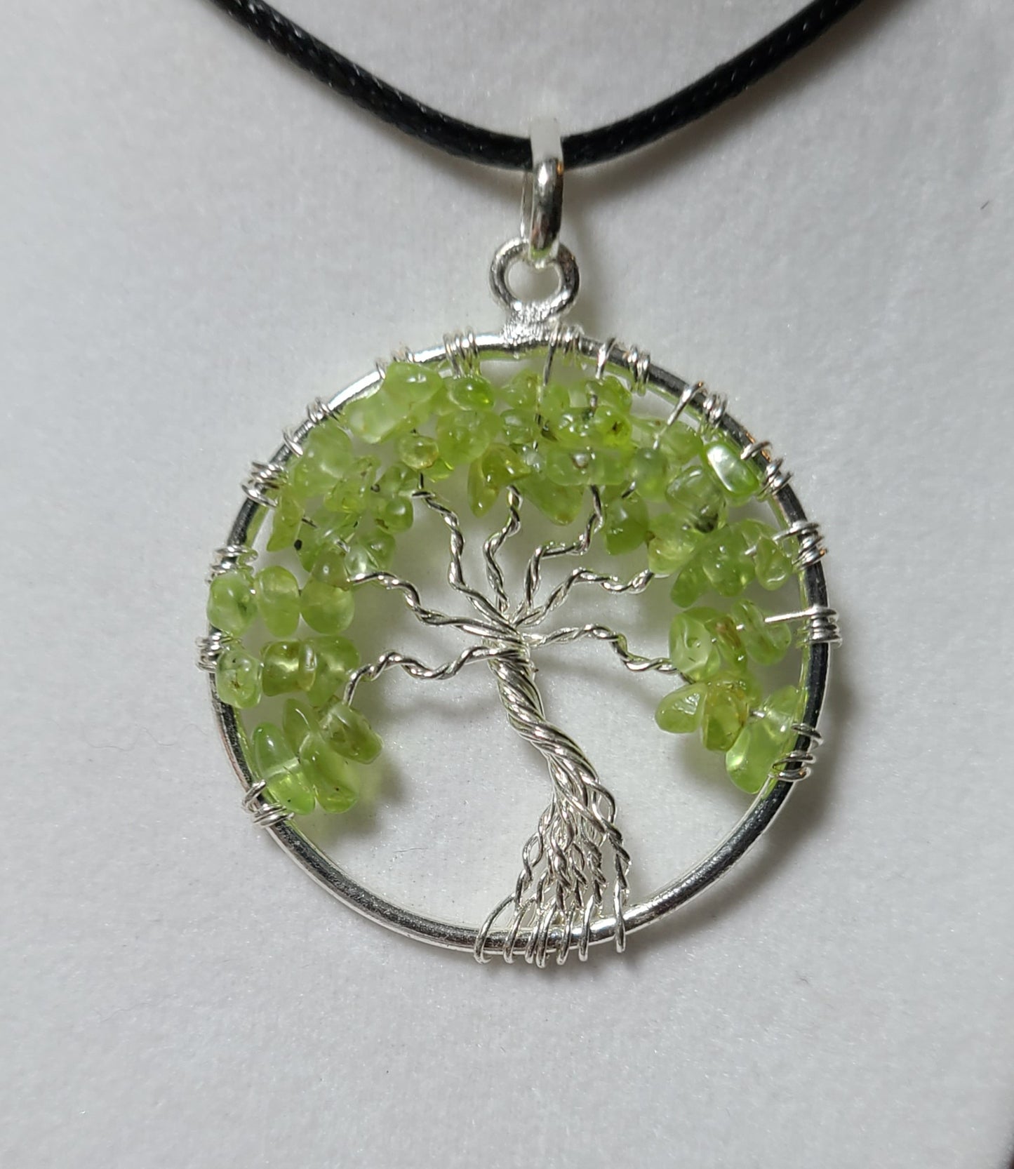 Assorted Gemstone Tree of Life Necklaces