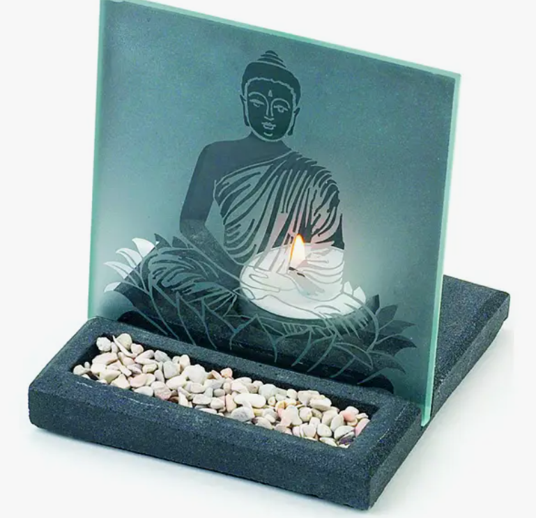 Buddha Tealight and Incense Holder