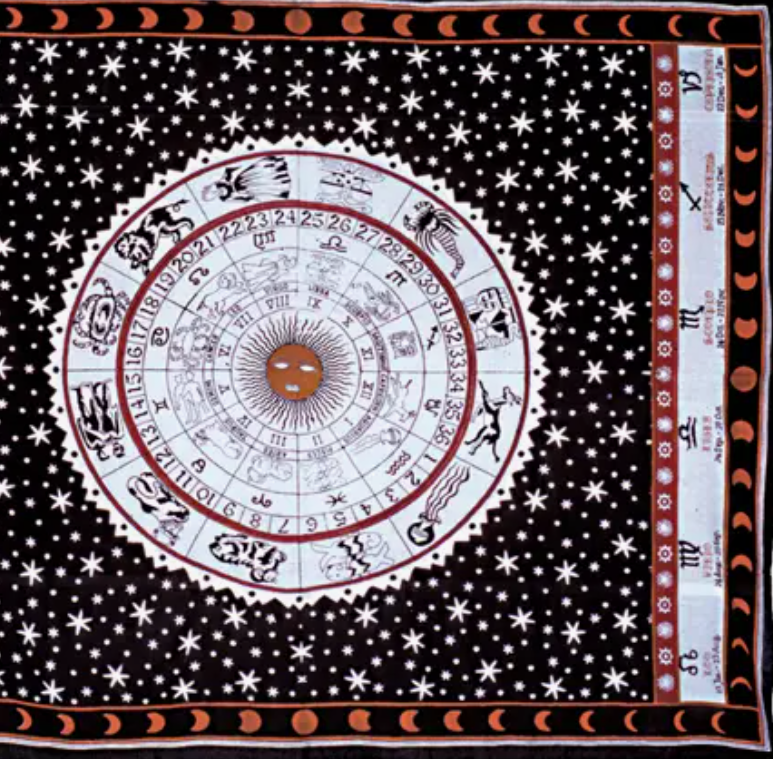 Oversized Double Zodiac Tapestry