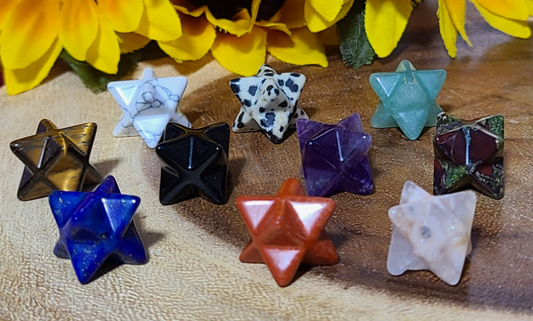 Carved Merkaba Minis