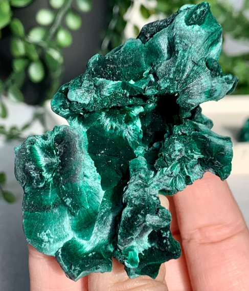 Velvet Malachite Specimens - AA Grade